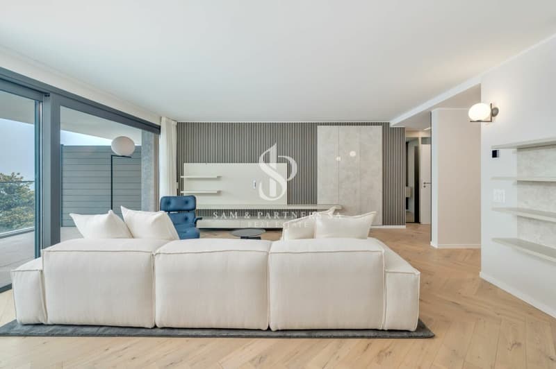 Penthouse con rooftop e vista lago (6)