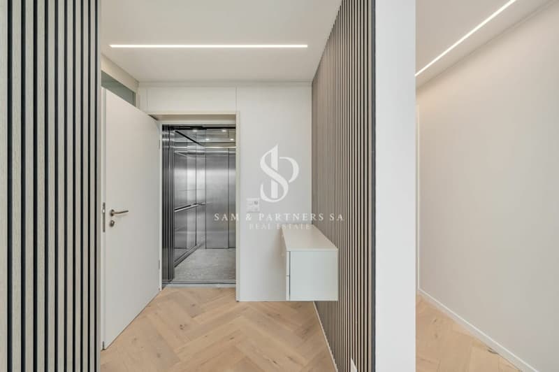 Penthouse con rooftop e vista lago (7)