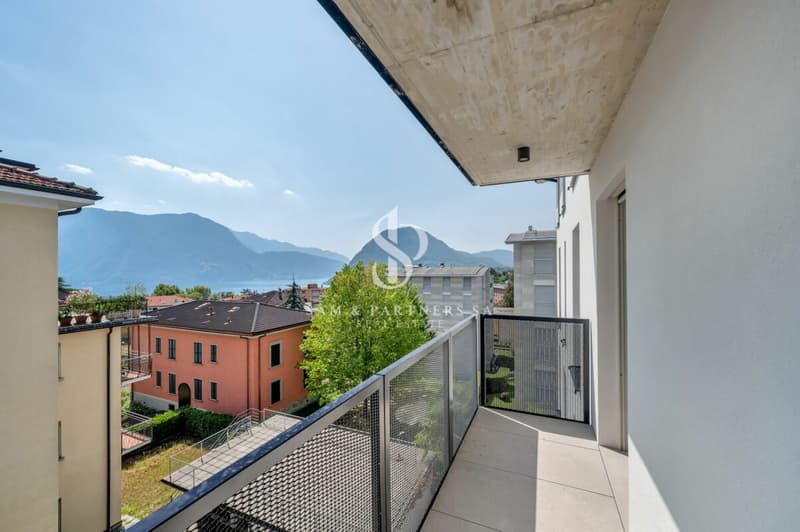 Moderno 3.5 locali con vista lago (10)