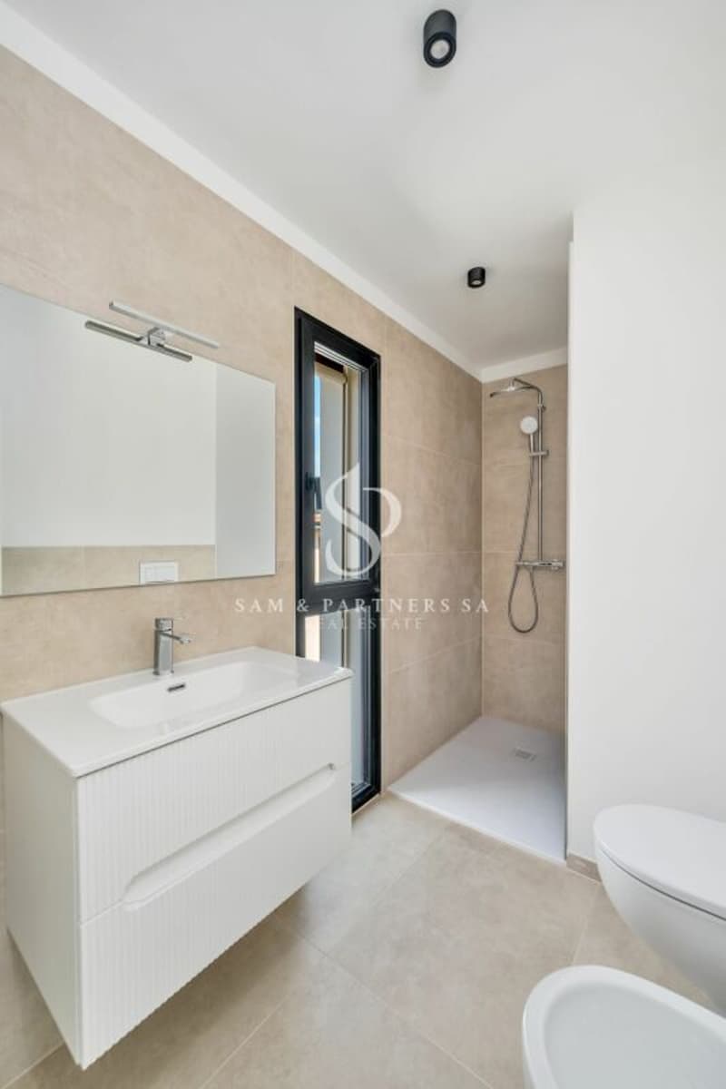 Moderno 3.5 locali con vista lago (8)
