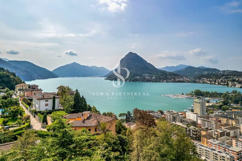 Moderno attico con vista lago (1)