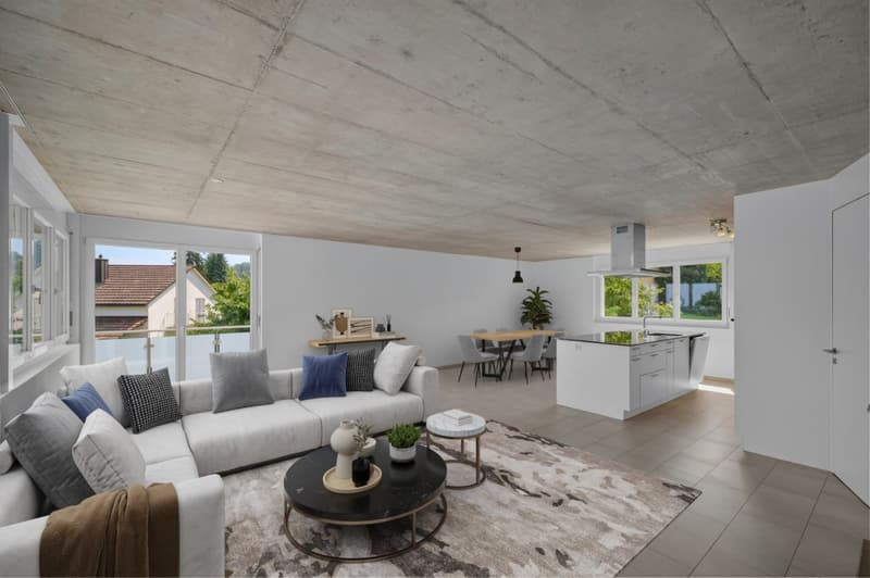 Modern living with Lake Constance view and beautiful garden (2)