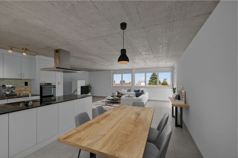 Modern living with Lake Constance view and beautiful garden (3)