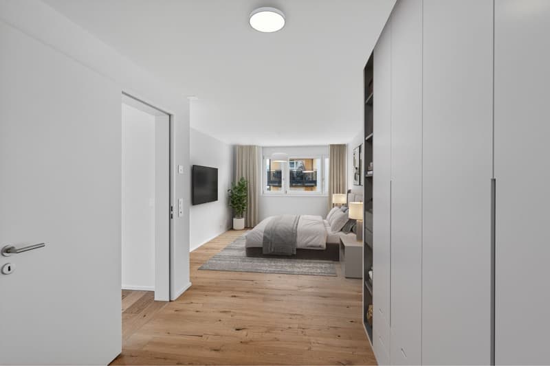 Hochwertige Neubauwohnung an ruhiger und zentraler Lage (6)