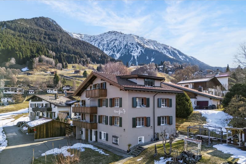 Gemütliche Zweitwohnung mit Blick auf Gotschna und Madrisa (9)