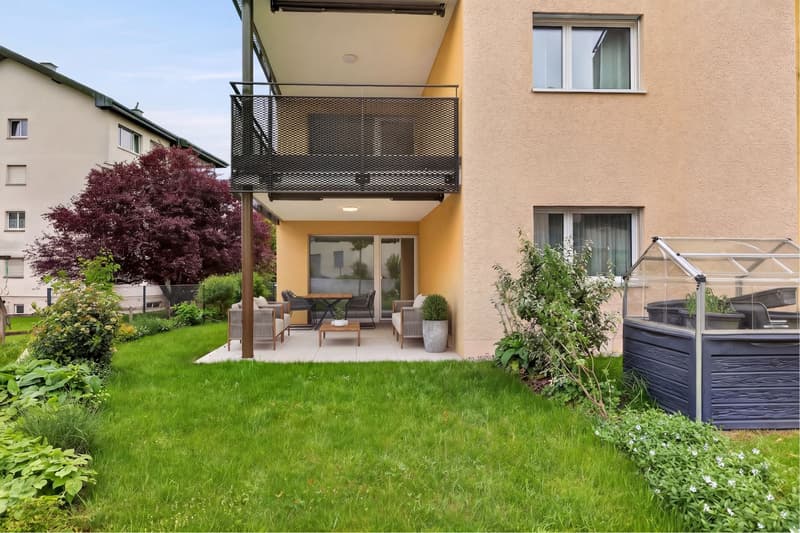 Hochwertige Neubauwohnung mit eigenem Garten an zentraler Lage (5)