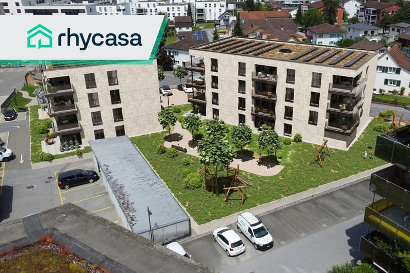 Neubauprojekt "Widnau West" - Gartenwohnung an ruhiger Zentrumslage mit vielen Extras (1)
