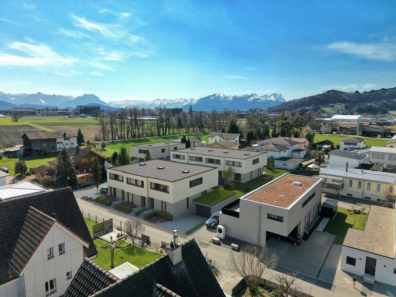 Neubauprojekt «Aurea Quartier» – 5.5-Zimmer-Reihenhaus mit eigenem Garten an sonniger Lage in Au (8)