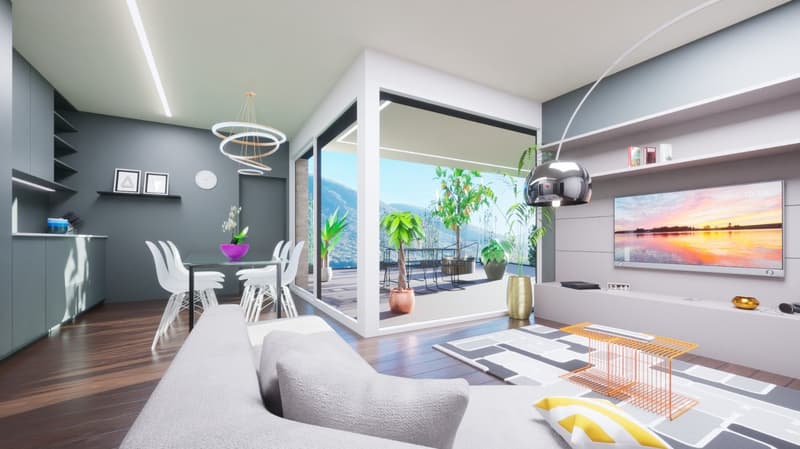 Moderni appartamenti di 3.5 locali con vista panoramica a Rivera (6)