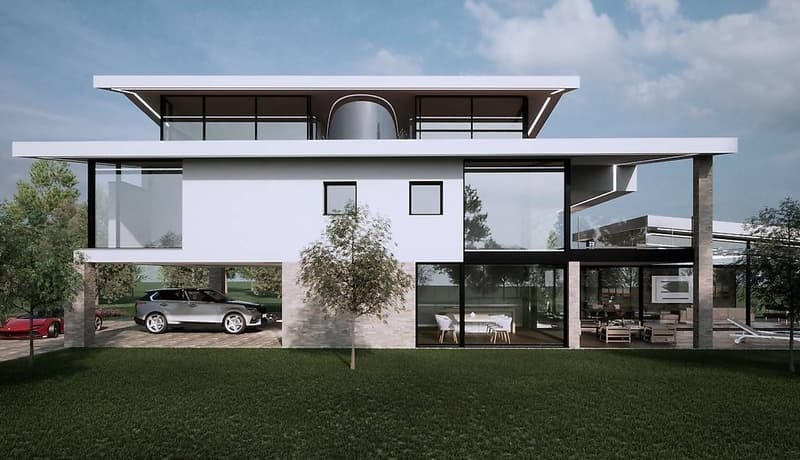 Villa di altissimo design da edificare! (2)