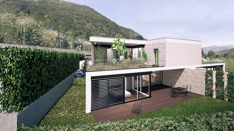 Nuovo progetto unifamiliari indipendenti vista panoramica! (2)
