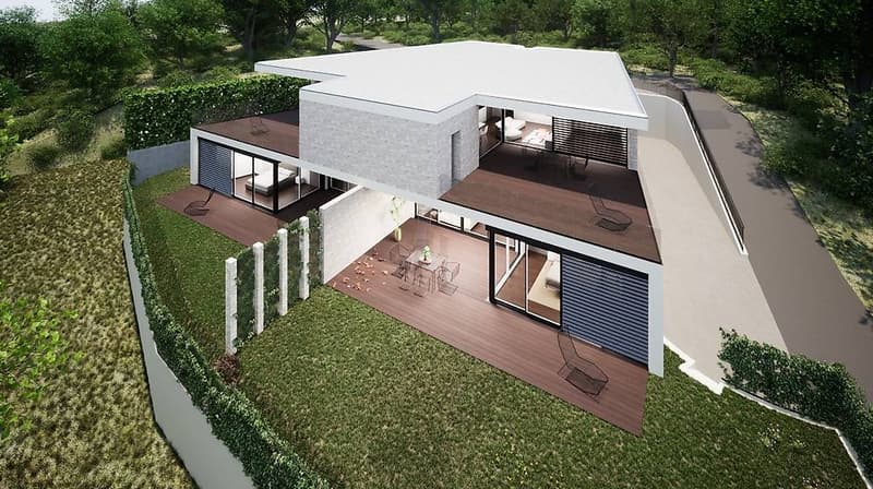 Nuovo progetto unifamiliari indipendenti vista panoramica! (7)