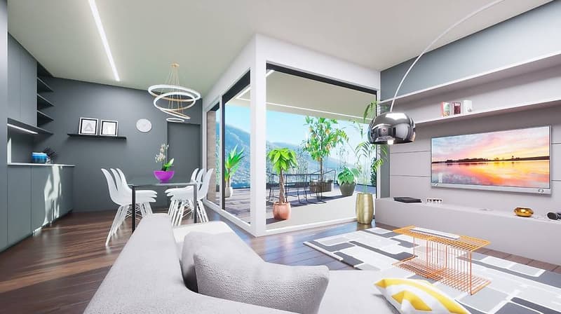 Nuovo progetto unifamiliari indipendenti vista panoramica! (5)