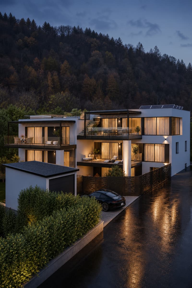 Appartamento di nuova costruzione 4.5 locali a Canobbio – Design contemporaneo e comfort esclusivo (5)