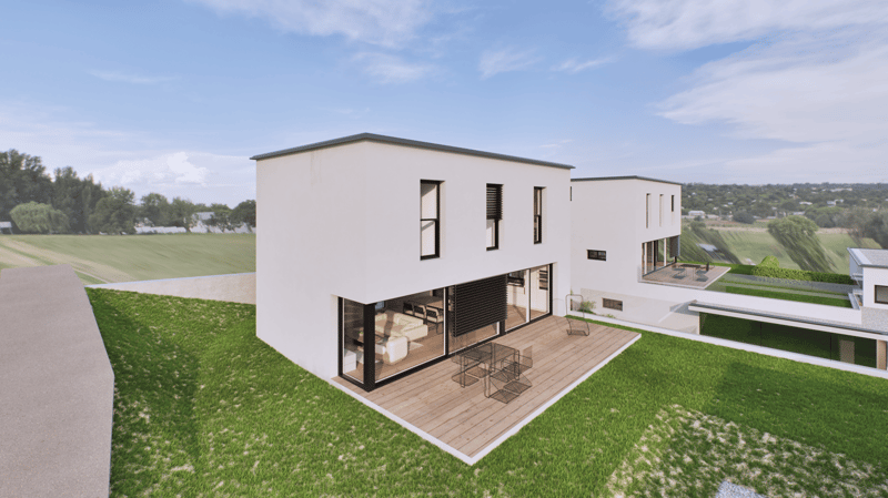 Casa moderna di nuova costruzione a Mezzovico licenza edilizia approvata! (4)