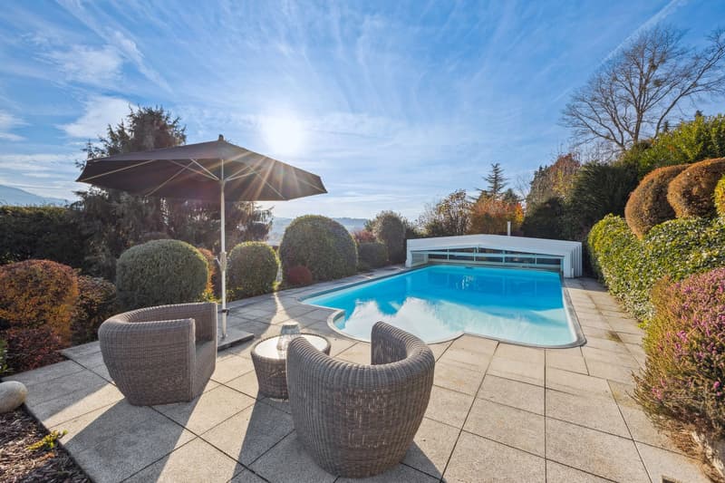 Piscine chauffée