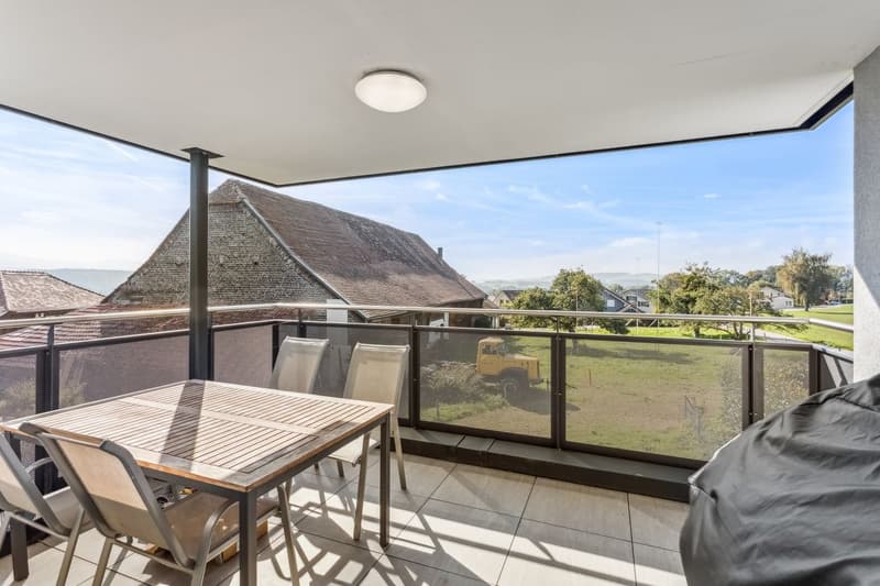 Balcon couvert