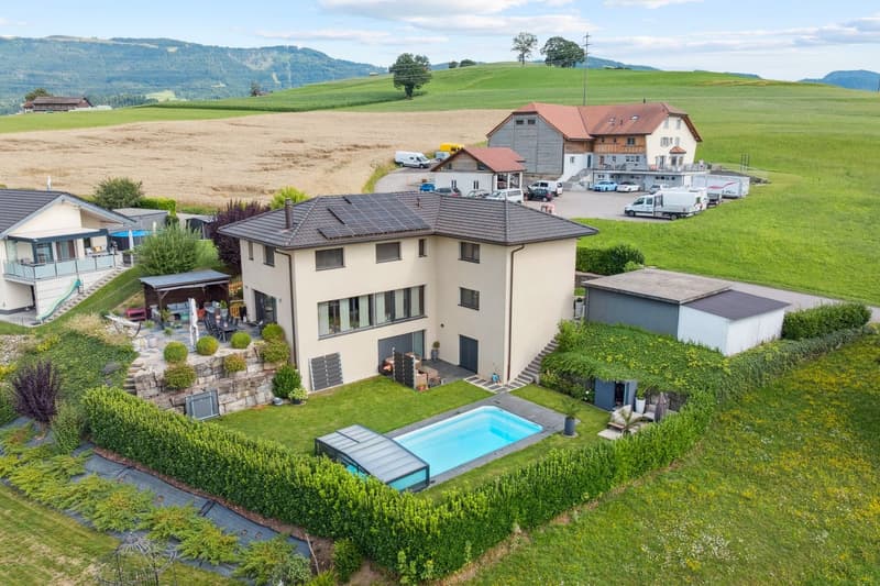 Vue de la propriété