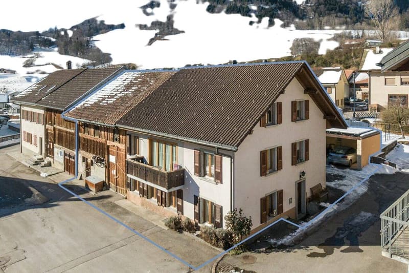 Immeuble de deux logements avec potentiel de développement (7)