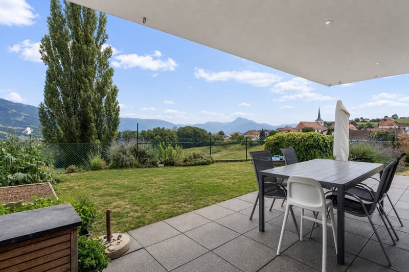Terrasse couverte