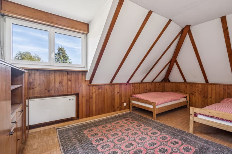 Chambre à coucher étage