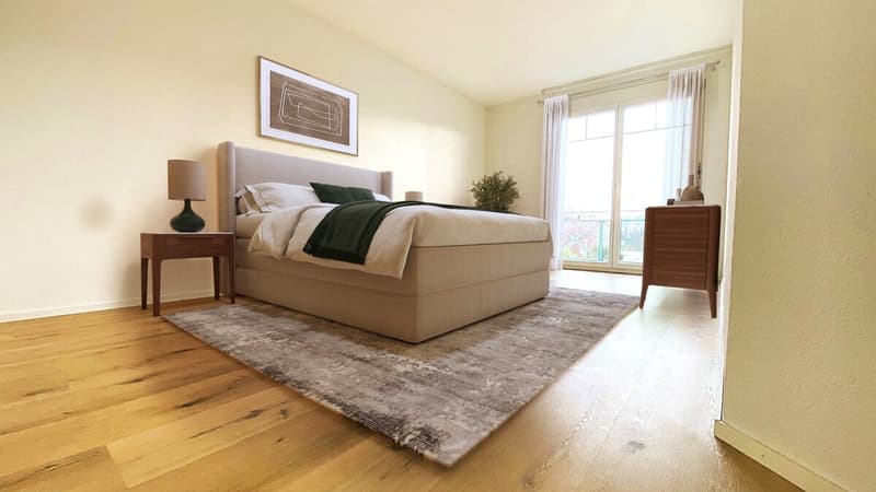 2 weitere Schlafzimmer mit Balkon