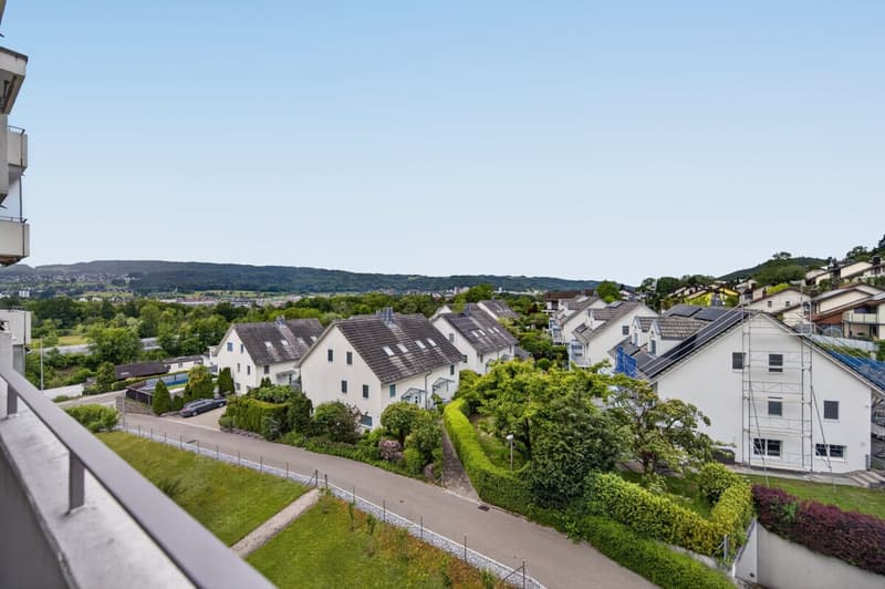 Balkon und Sicht in die Ferne