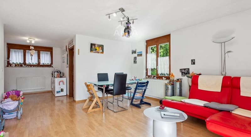 3.5-Zi.-Wohnung mit Südbalkon und Aussicht, Plasselb (3)