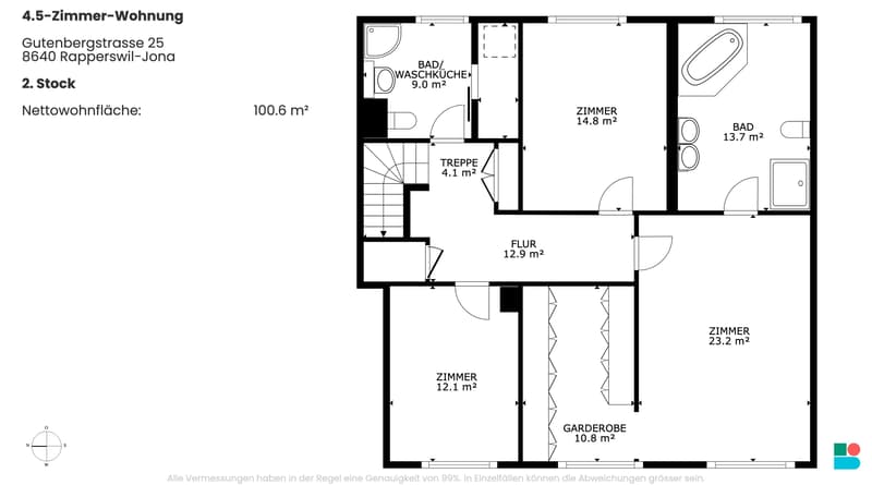 Wunderbare 4.5-Zimmer-Maisonettewohnung in Rapperswil-Jona (10)