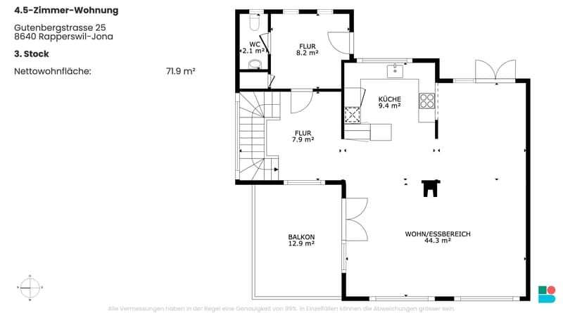 Wunderbare 4.5-Zimmer-Maisonettewohnung in Rapperswil-Jona (9)
