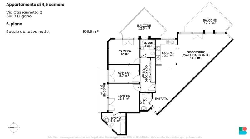 Moderno Appartamento di 4.5 locali a Lugano (9)