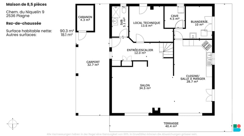 Somptueuse Maison de 8.5 pièces à Plagne (9)
