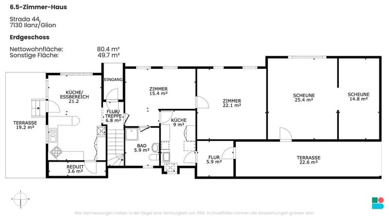 Gemütliches 6.5-Zimmer-Haus mit Einliegerwohnung in Ilanz/Glion (9)