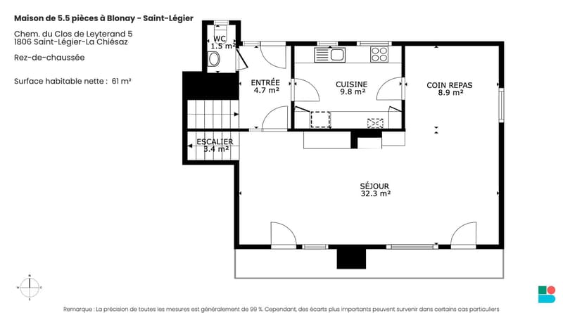 Maison de 5.5 pièces avec terrain et réserve de bâtir à Saint-Légier (9)