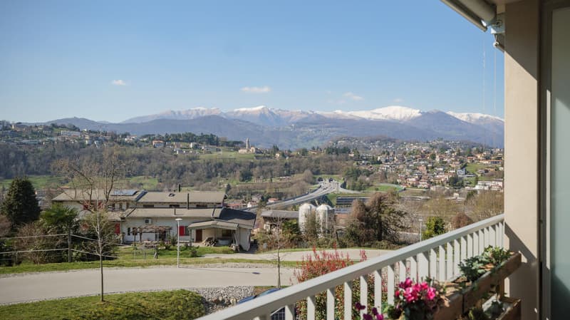Pratico appartamento di 2.5 locali con bella vista a Pazzallo (4)