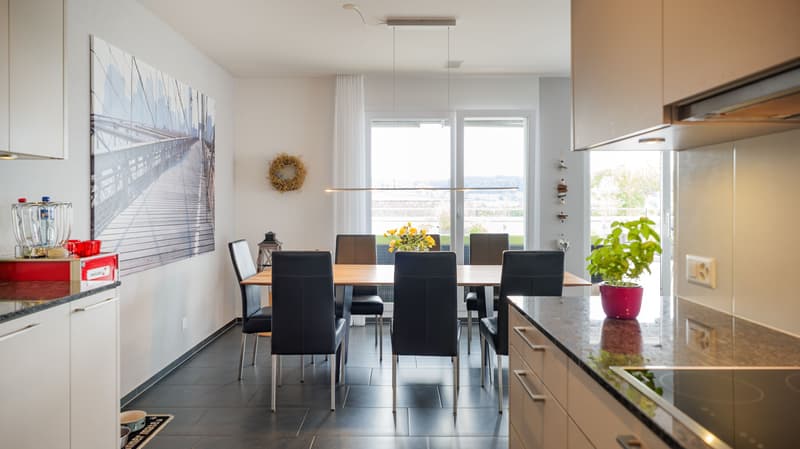 Herrliche 4.5-Zimmer-Attikawohnung mit traumhafter Aussicht in Wohlen (7)