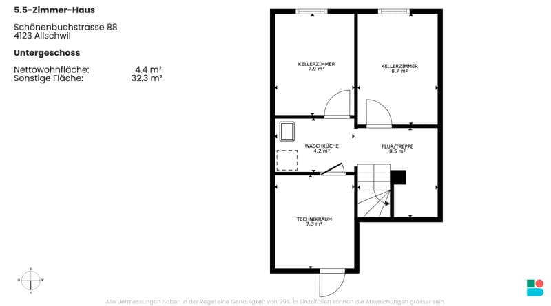 Modernes 5.5-Zimmer-Haus mit Panoramablick in Allschwil (12)