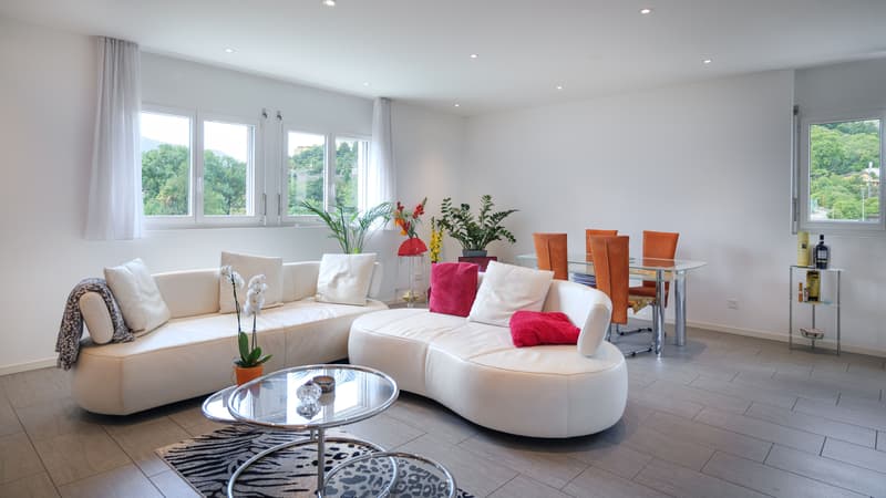 Elegante appartamento di 4.5 locali in ottima posizione ad Ascona (1)