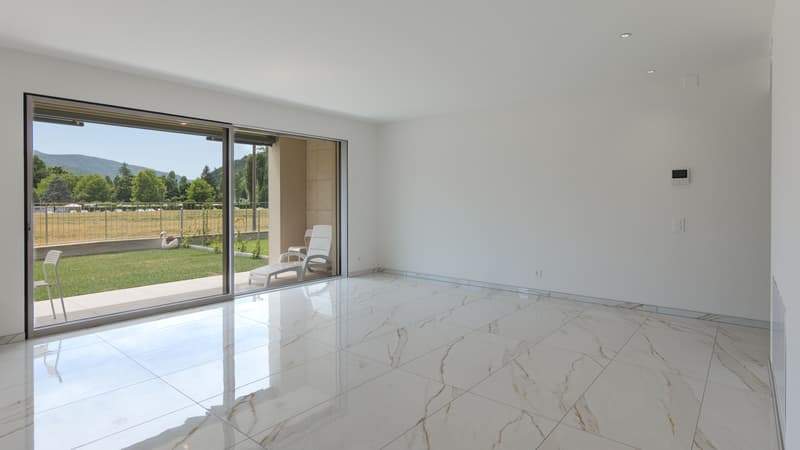 Appartamento nuovo di 3.5 locali con giardino ad Agno (8)