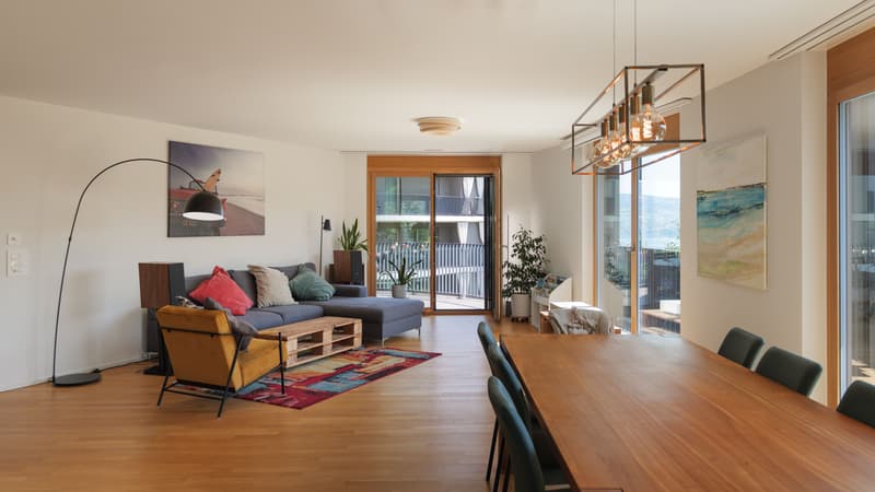 Moderne 4.5-Zimmer-Wohnung mit Seesicht in Au ZH (5)