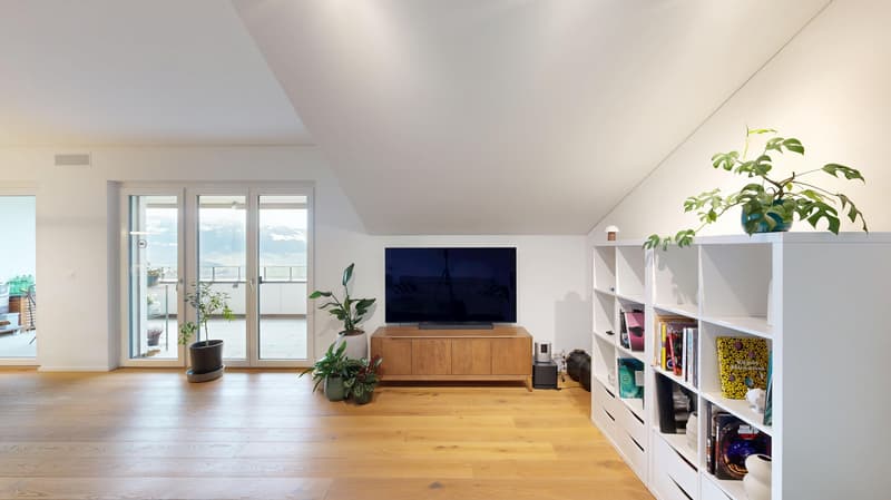 Exklusive 4.5-Zimmer-Dachwohnung mit See- und Bergsicht in Uetliburg (7)