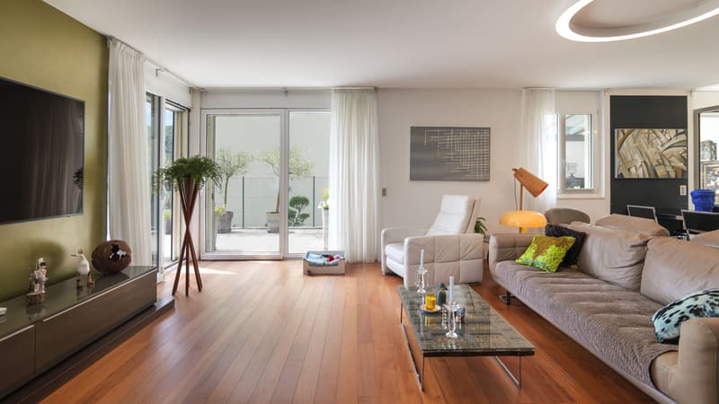 Affascinante casa di 5.5 locali con terrazza da sogno a Caslano (4)