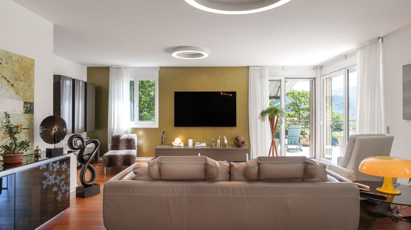 Affascinante casa di 5.5 locali con terrazza da sogno a Caslano (5)