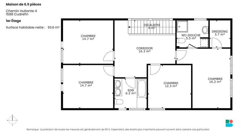 Magnifique maison de 6.5 pièces à Cuderfin (10)
