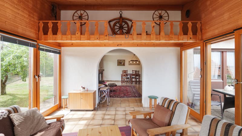 Zweifamilienhaus mit grossem Garten und viel Potenzial in Safnern (2)