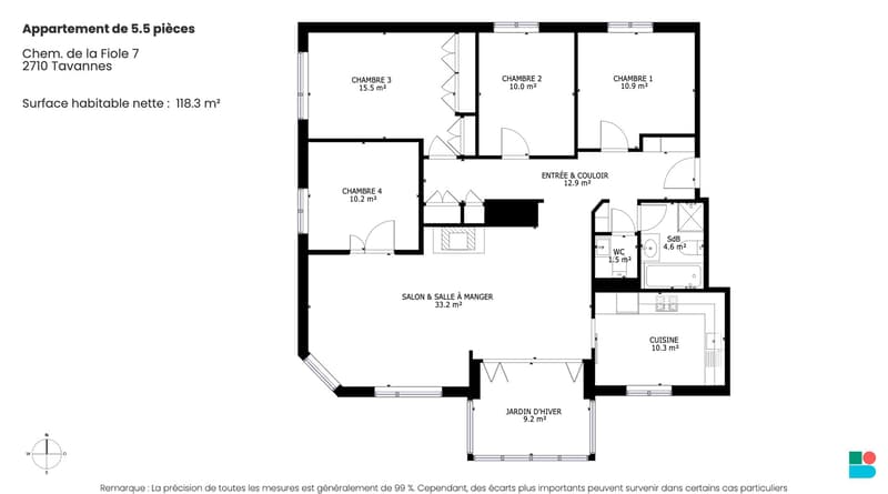 Ravissant Appartement de 5.5 pièces à Tavannes (9)
