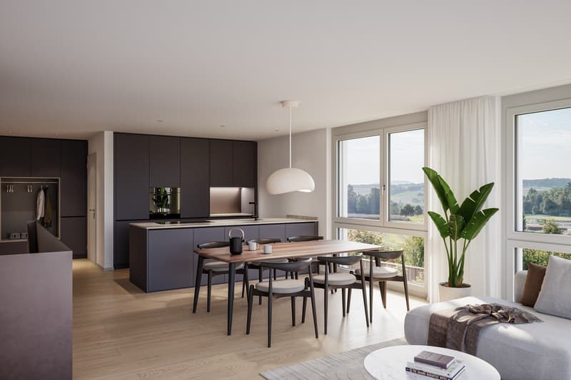 Exklusive neue 3.5-Zimmer-Wohnung an bester Hanglage in Widen (4)