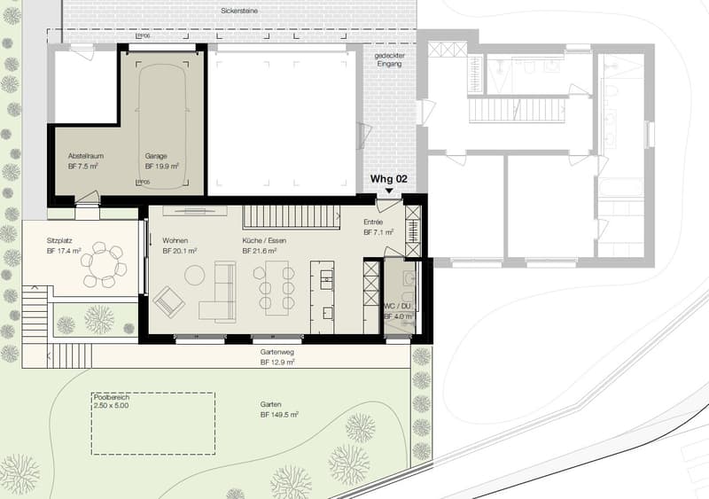 Exklusive neue 3.5-Zimmer-Wohnung an bester Hanglage in Widen (8)