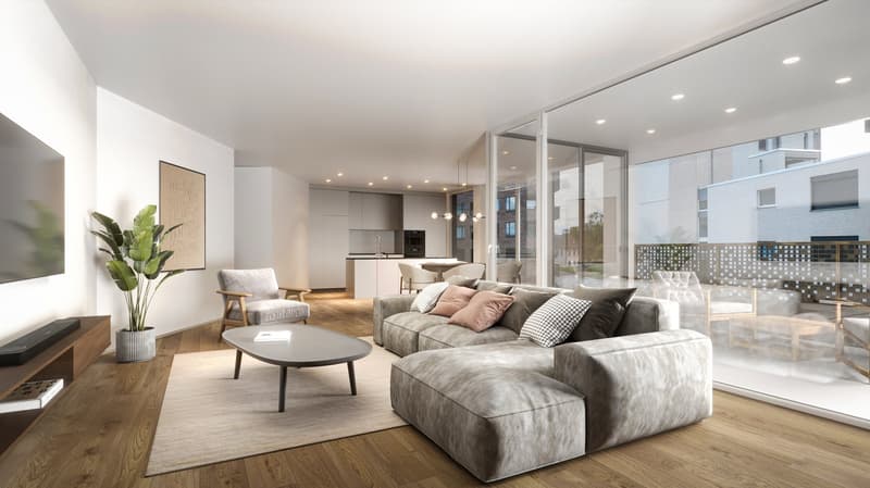 Exklusives Wohnen im Neubau – hochwertige 4.5-Zimmerwohnung (2)