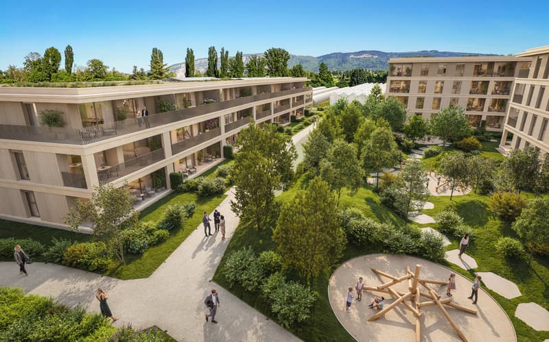 Appartements de 5 pièces NEUF au coeur d'un parc paysager (3)